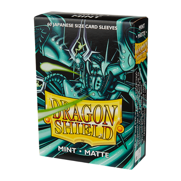 Dragon Shield Mint (60 ct) - Matte - Japanese - Premium Card Sleeves from Arcane Tinmen - Just $6.99! Shop now at Game Crave Tournament Store