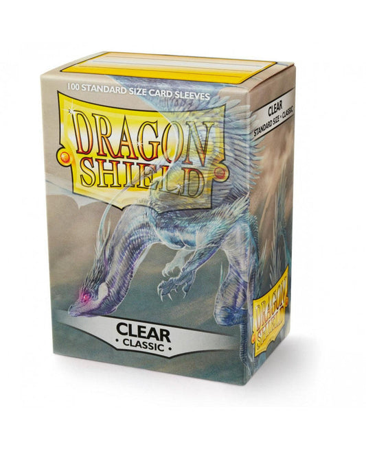 Dragon Shield Clear (100 ct) - Classic - Standard - Premium Card Sleeves from Arcane Tinmen - Just $12.99! Shop now at Game Crave Tournament Store