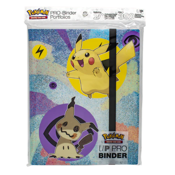 Ultra Pro Pokemon Pikachu & Mimikyu 9-Pocket PRO-Binder Portfolio