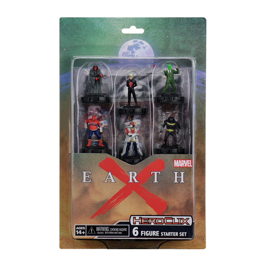 HeroClix Earth X Starter Set - Premium HCX Sealed from WizKids - Just $15.99! Shop now at Game Crave Tournament Store