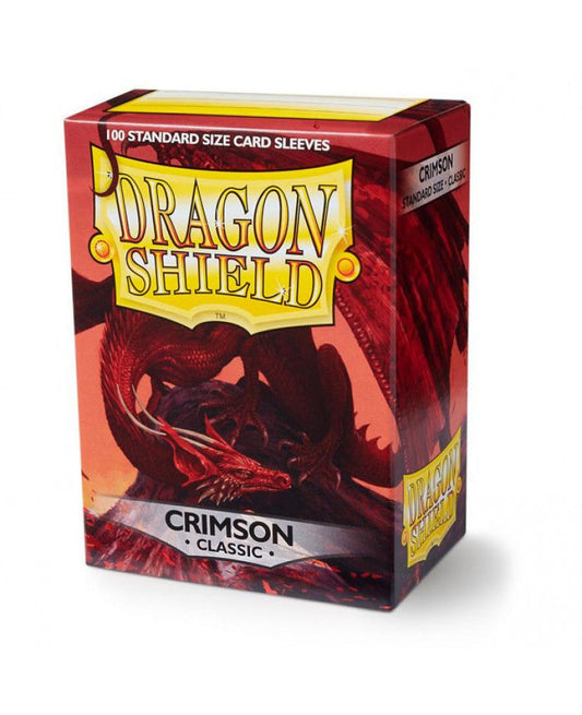 Dragon Shield Crimson (100 ct) - Classic - Standard - Premium Card Sleeves from Arcane Tinmen - Just $12.99! Shop now at Game Crave Tournament Store
