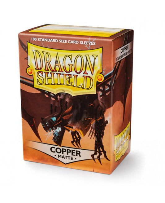 Dragon Shield Copper (100 ct) - Matte - Standard - Premium Card Sleeves from Arcane Tinmen - Just $12.99! Shop now at Game Crave Tournament Store
