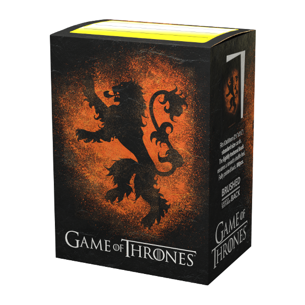 Game of Thrones: House Lannister - Premium Card Sleeves from Arcane Tinmen - Just $14.99! Shop now at Game Crave Tournament Store