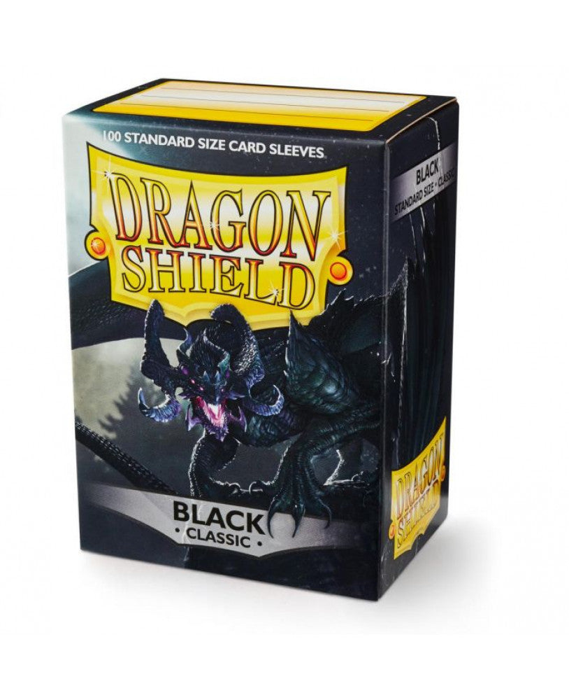 Dragon Shield Black (100 ct) - Classic - Standard - Premium Card Sleeves from Arcane Tinmen - Just $10.99! Shop now at Game Crave Tournament Store