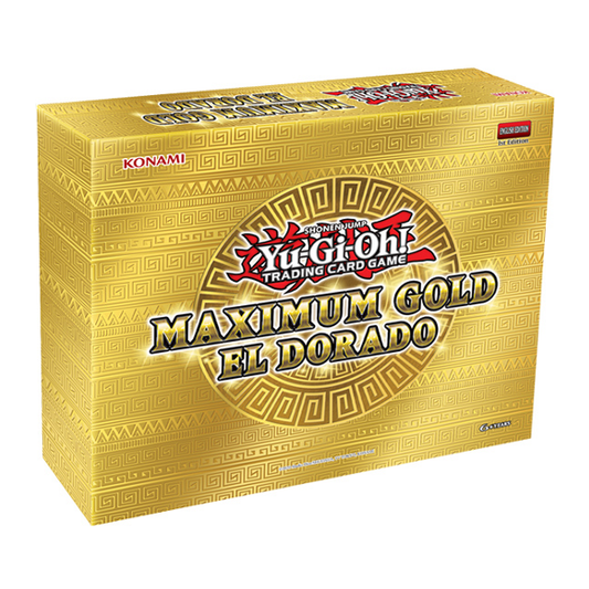Yu-Gi-Oh TCG: Maximum Gold  El Dorado - Premium YGO Sealed from Konami - Just $16.99! Shop now at Game Crave Tournament Store
