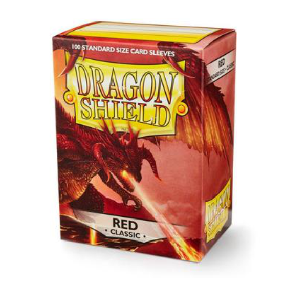 Dragon Shield Red (100 ct) - Classic - Standard - Premium Card Sleeves from Arcane Tinmen - Just $10.99! Shop now at Game Crave Tournament Store