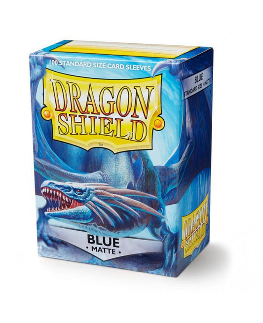 Dragon Shield Blue (100 ct) - Matte - Standard - Premium Card Sleeves from Arcane Tinmen - Just $12.99! Shop now at Game Crave Tournament Store