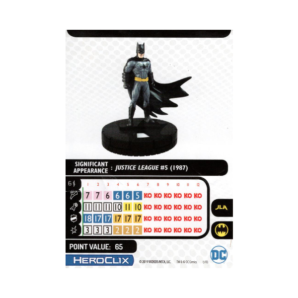 Batman #D19-005 DC HeroClix Promos - Premium HCX Single from WizKids - Just $1.69! Shop now at Game Crave Tournament Store